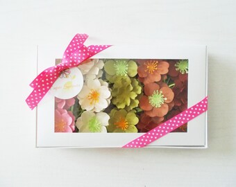 gardening gift set plantable seed paper flowers eco flower embedded paper