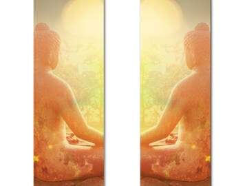 Buddha bookmarks PRINTABLE digital painting zen bookmark