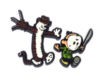 Calvin and Hobbes 2 Pin Horror Set
