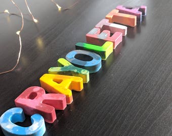 Personalized Name Crayons (1-7 Letters)