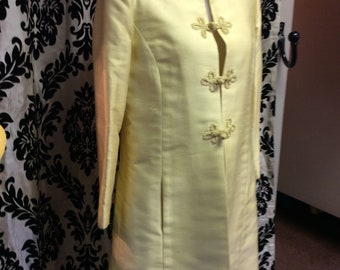 1950's Sun Yellow Spring Coat