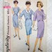 Vintage Pattern Simplicity 4346 1960s 1962 Ladies skirt suit Bust 36 cropped jacket Scalloped Jackie Kennedy Onassis Betty Draper