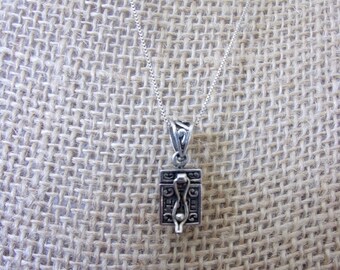 Prayer/Wish Box Sterling Pendant/Locklet