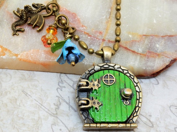 Hobbit Locket Necklace Middle Earth