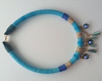 Snow Queen. Necklace. Designer's jewelry