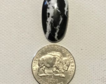 White Buffalo Ribbon Cabochon