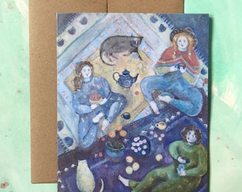 Quilt Picnic | Greeting Card