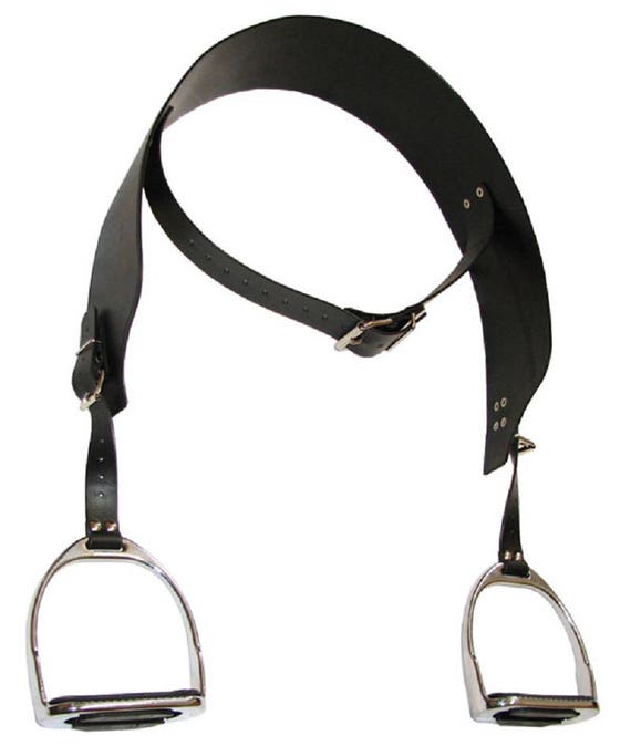 Exclusive Pony Saddle PONYPLAY with stirrup pony harness