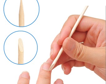 Cuticle Sticks - Pack of 6 - Birch Wood