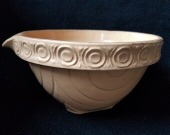 Antique Yellow-ware Mixing Bowl