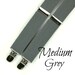 Medium Grey Suspenders, Suspenders, Adult, Wedding Accessories, Ring Bearer Gift, Toddler, Boys, Kids, Heather, Iron, Infant, Baby, Groom