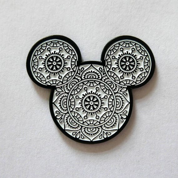 Download Mickey Mandala Soft Enamel Pin