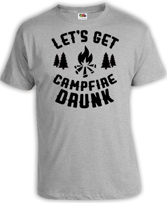 camping drinking shirts