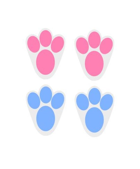 Bunny Paws Svg - 207+ DXF Include