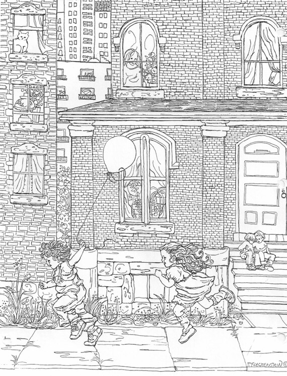 Coloring Page Instant Download for