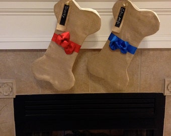 mini dog bone stockings woven pet stocking