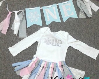 Winter ONEderland First Birthday Outfit Onederful One is fun