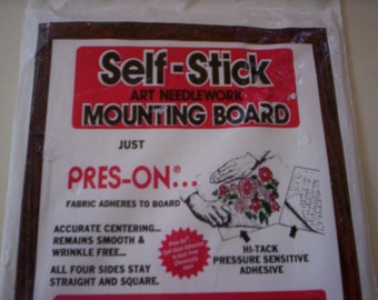 Self stick art needlework mounting board/cross stitch mounting board/Embroidery mounting board/Art fabric mounting board/