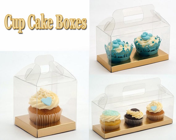 Clear Cupcake Box