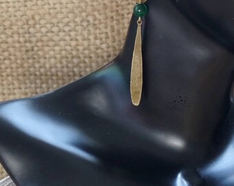 "Classic Jade" earrings