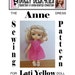 ANNE Dress Sewing Pattern for Latidoll's Lati Yellow (Renewal) BJD