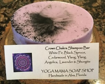 Crown Chakra Shampoo Bar Soap