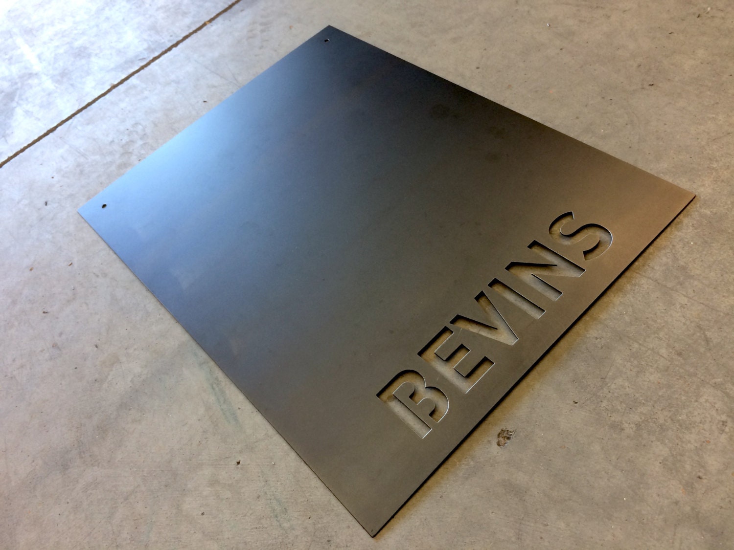 Custom Board 14in x 18in Personalized Metal Sign