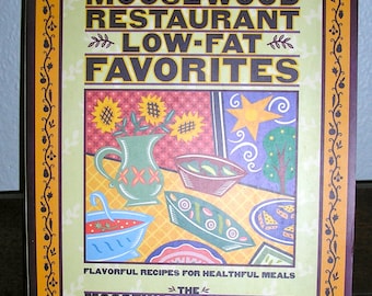 Vintage 1996, Moosewood Low Fat Cookbook, Moosewood Restaurant, vegetarian recipes, MINT condition, paperback