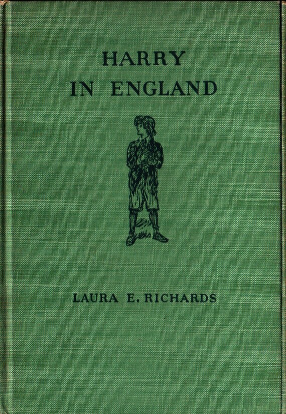 Harry in England + Laura E. Richards + Reginald Birch + 1937 + Vintage Kids Book