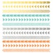 Sale 60% off, Sienna Arrow Border, Digital Design, Digital Clipart, Scrapbooking Supplies, Sienna Arrow Border Set #061