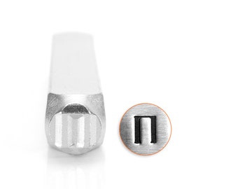 Metal Stamps ImpressArt 6mm Pi Greek Letter Stamp (5095)/1