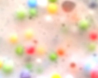 Rainbow clouds slime