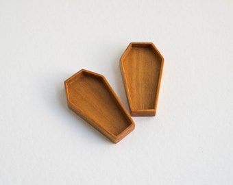 Extra DEEP coffin bezels - 24 x 44 mm cavity - (P71d-X) - Set of TWO