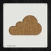 Cloud Style 1290, DIY Plastic Stencil Acrylic Mylar Reusable