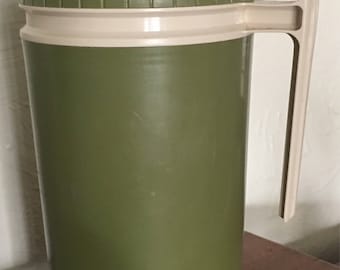 Vintage Avocado Green Thermos