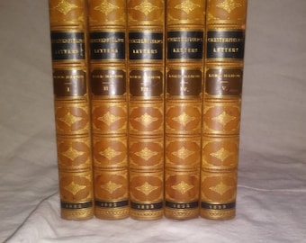 1892 Chesterfiels's Letters in 5 volumes