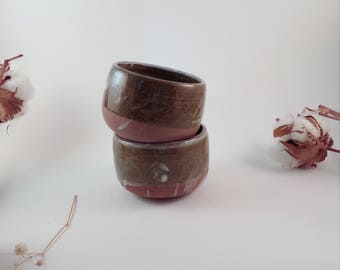 Two handmade ceramic cups franzi ceramics