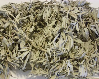 California White Sage Smudge Loose Cluster Incense Bulk (1 Pound)