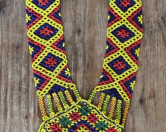 kuchi afghani pearl tribal indigene necklace boho hippie nomad gypsy