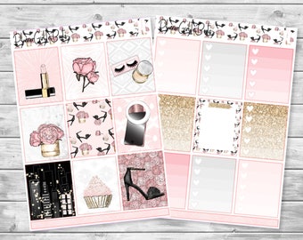 city soiree planner sticker kit