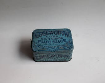 Edgeworth Extra High Grade Plug Slice Tin ,Smoking Tobacco Tin