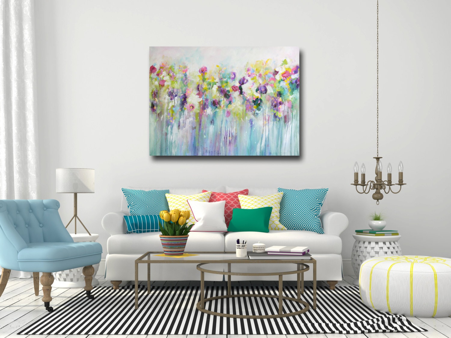 ðzoom. Large Wall Art Canvas Art Abstract Floral Canvas Print ðzoom. large wall art canvas art abstract floral canvas print