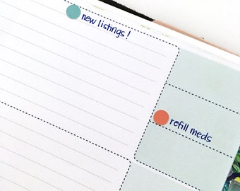 Small dot stickers for inkWELL Press planners