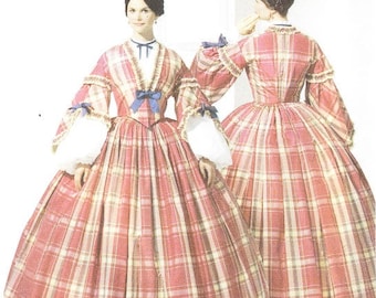 Simplicity 3855 Misses' Civil War Costume Pattern, 8-14