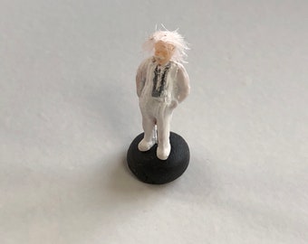 Mark Twain in HO Scale Perfect for Planter or Terrariums model train scene
