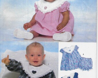 Butterick 5219 Infant's Dress and Panties Pattern, Size M-L-XL, Uncut