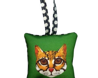 Phish Ocelot Ornament Phan Art by SBMathieu