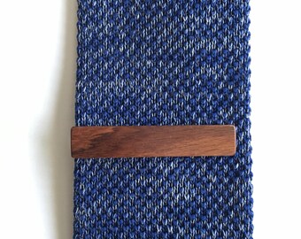 Bolivian Rosewood Tie Clip - wooden tie clip - tie clip - wood tie clip - mens accessories