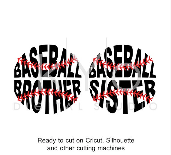 Download Baseball SVG Baseball Brother SVG Baseball Sister svg