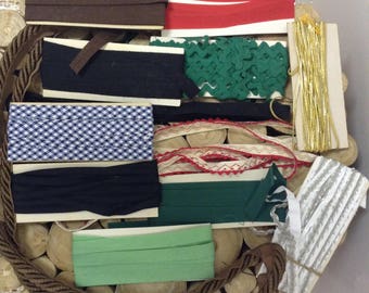 Various Vintage Notions, Binding, Seam Tape, Edging